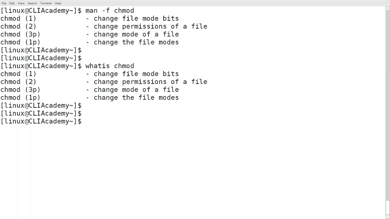 Linux man command