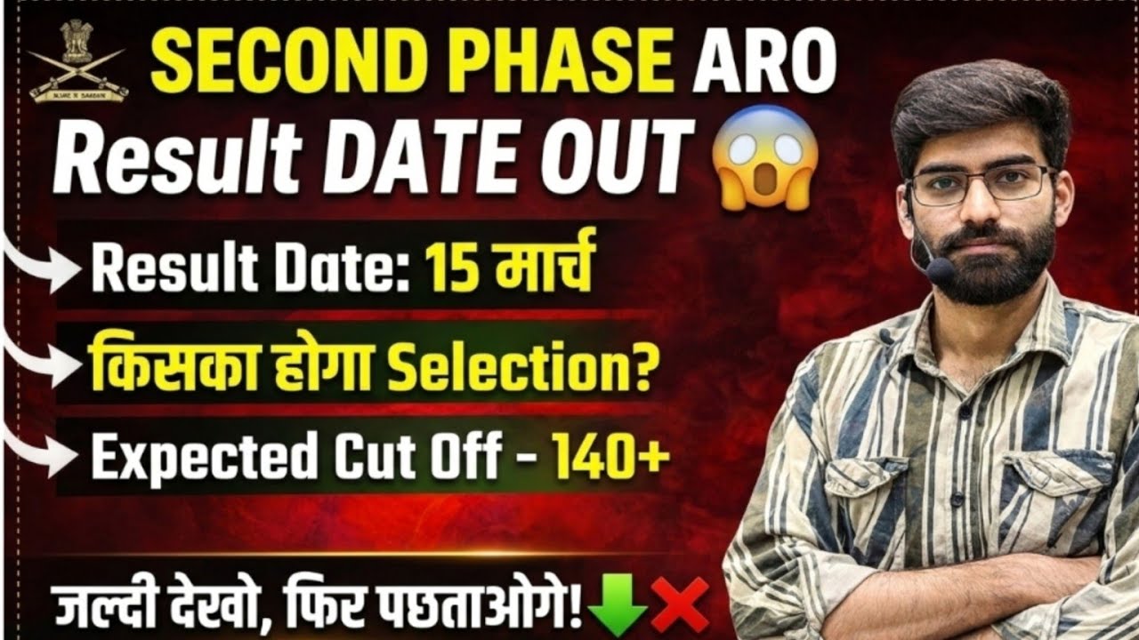 सभी ARO का Result 15 मार्च को 😱 | Expected Cut Off 140+ | किसका होगा Selection?