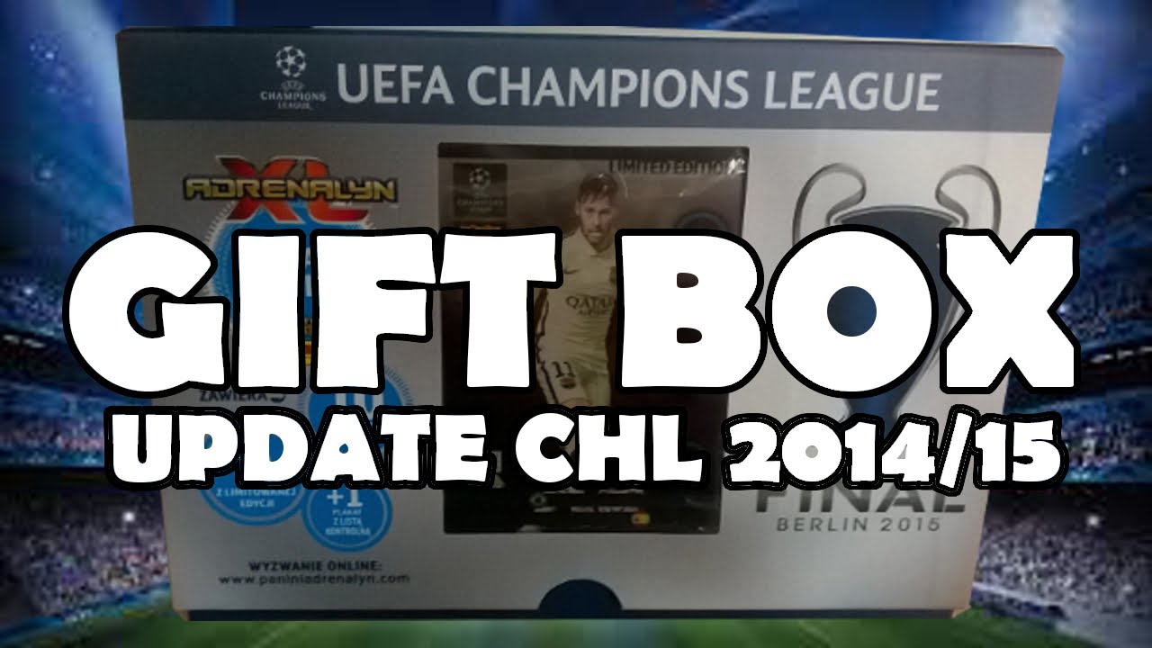 █▬█ █ ▀█▀  - GIFT BOX ☆ UPDATE EDITION CHL 2014/15 ☆ NEW LIMITED EDITION CARDS ☆ MAGIC MOMENT CARD