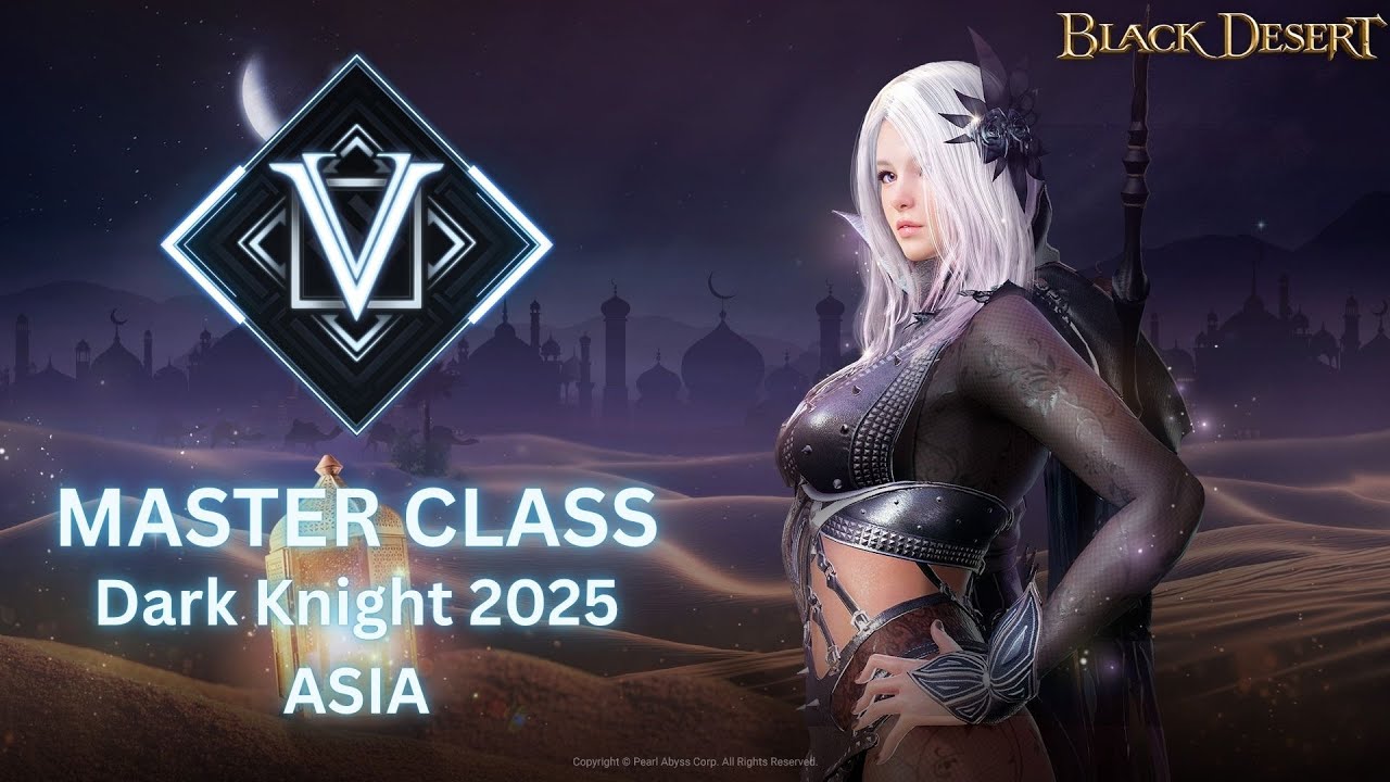 Мастер-класс 2025 Dark Knight Final ASIA Black Desert Online