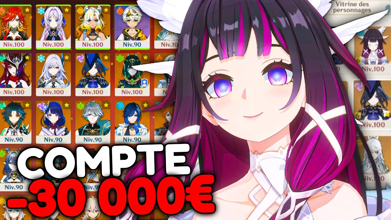 Ce Joueur a mis + de 30 000€ sur son COMPTE Genshin Impact et c'est IMPRESSIONNANT !
