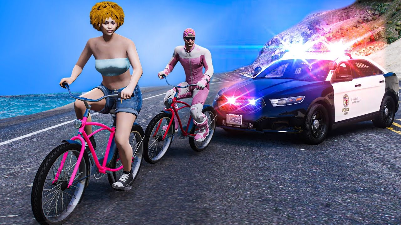 Ограбление банков с помощью Ice Spice в GTA 5