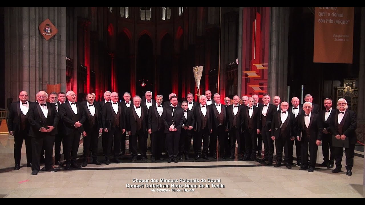 Concert de NOËL du CHOEUR des MINEURS POLONAIS de DOUAI en la CATHEDRALE de la TREILLE à LILLE (1)