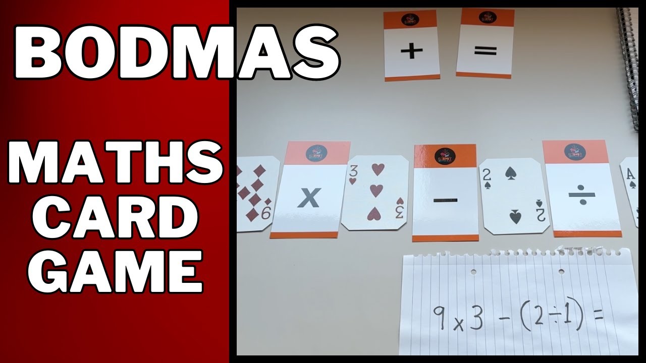 Make 24 - a fantastic Maths Card Game to help learn BODMAS!