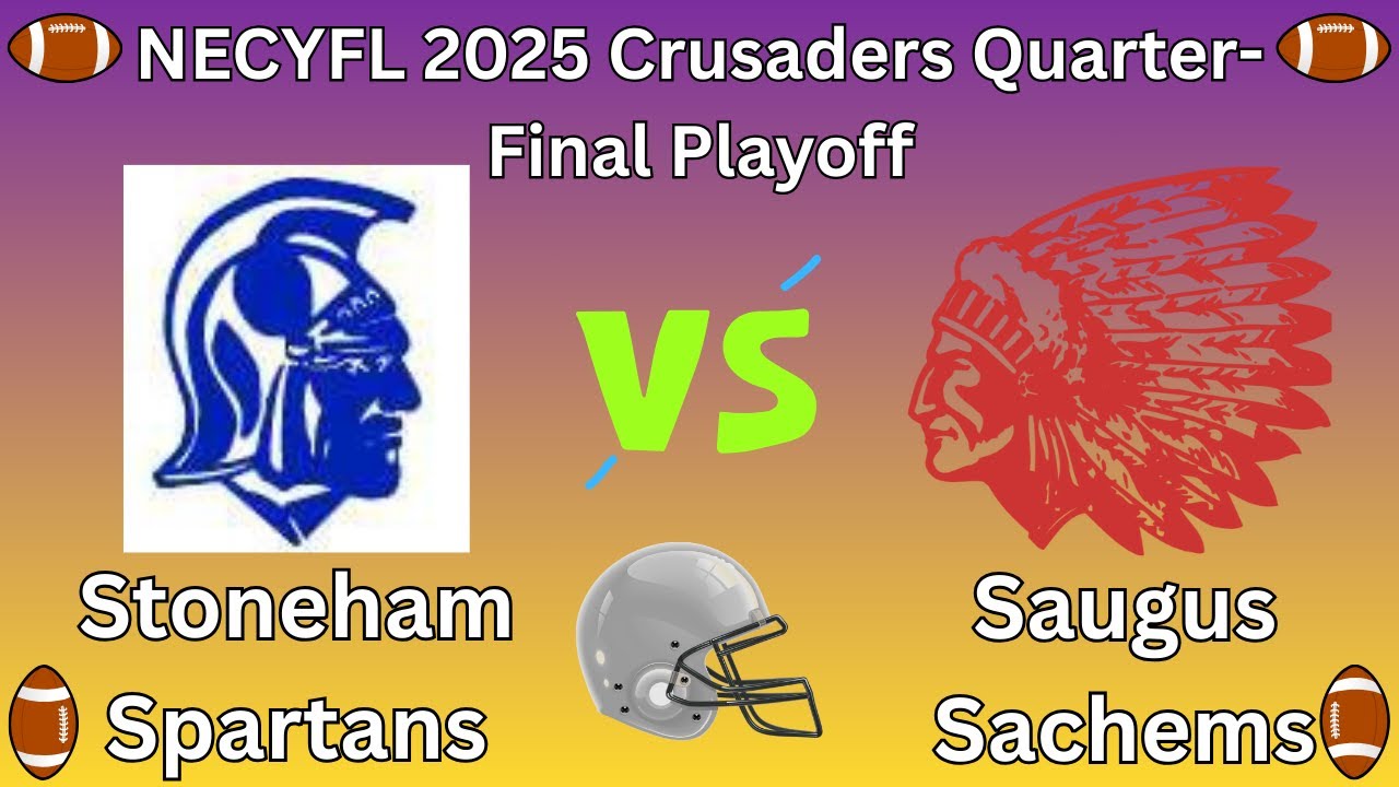 Masconomet Chieftains vs Stoneham Spartans | NECYFL Crusaders Week 8, 2025
