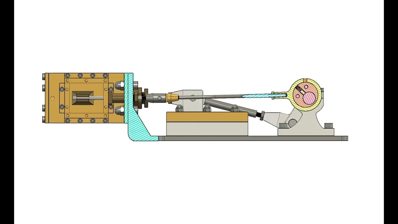 Monocylindre Horizontal à Vapeur