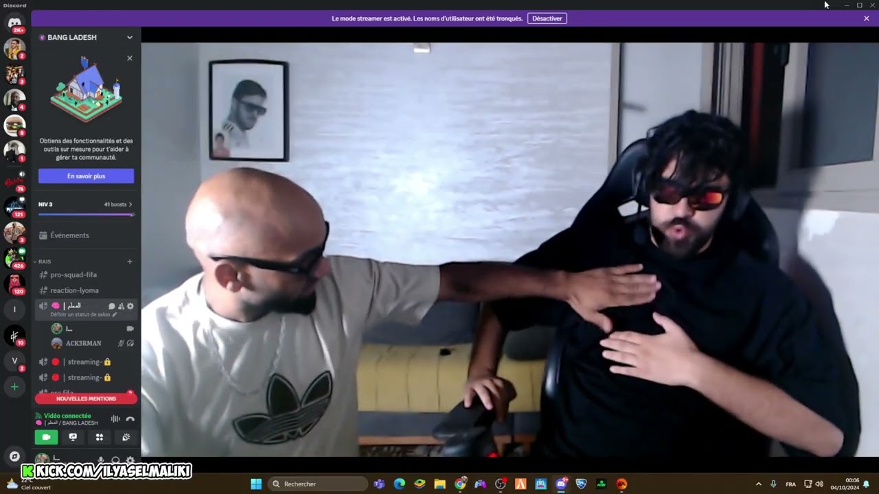 الياس المالكي مع الشينوي فلايف😥 EL MALKI KICK FULL STREAM
