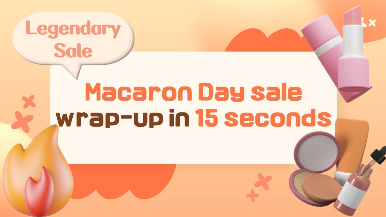 ✨ Beauty steals you can't resist! MACCARONM DAY SALE START✨