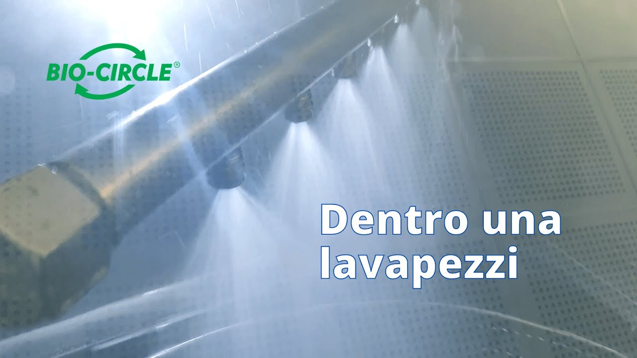 Dentro una lavapezzi | Sgrassaggio automatico e manuale | BIO-CIRCLE Turbo