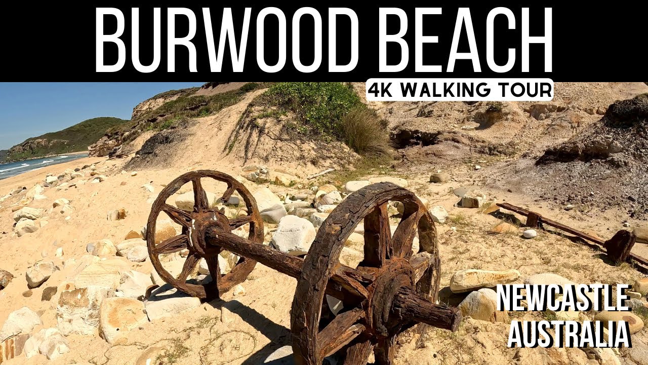 4K 🏞️ Burwood Beach Walking Tour 🇦🇺 Newcastle Australia