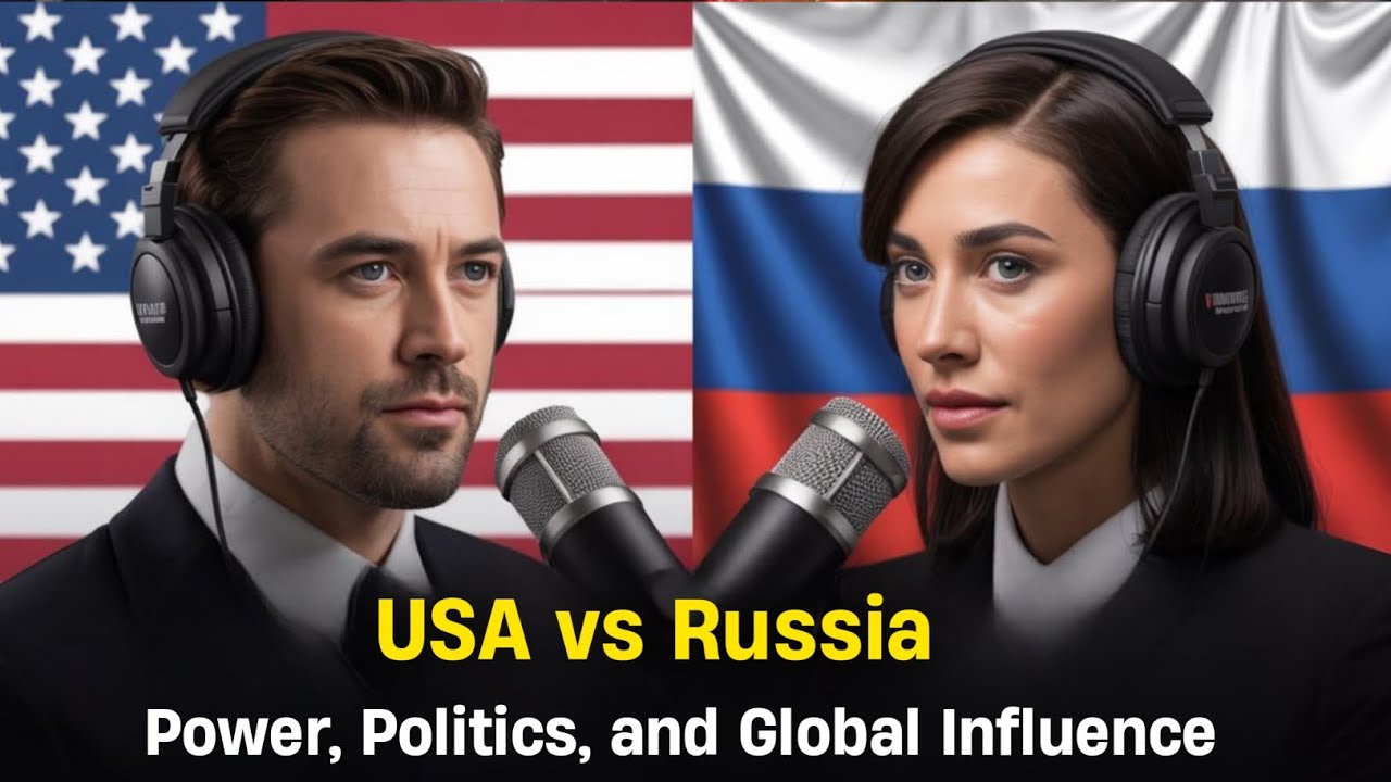 USA vs. Russia | Power, Politics & Global Influence Explained | English Listening Practice