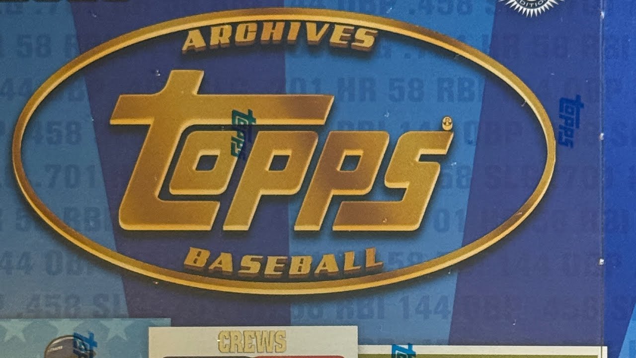 Opening a Hobby box of 2025 Topps Archives!
