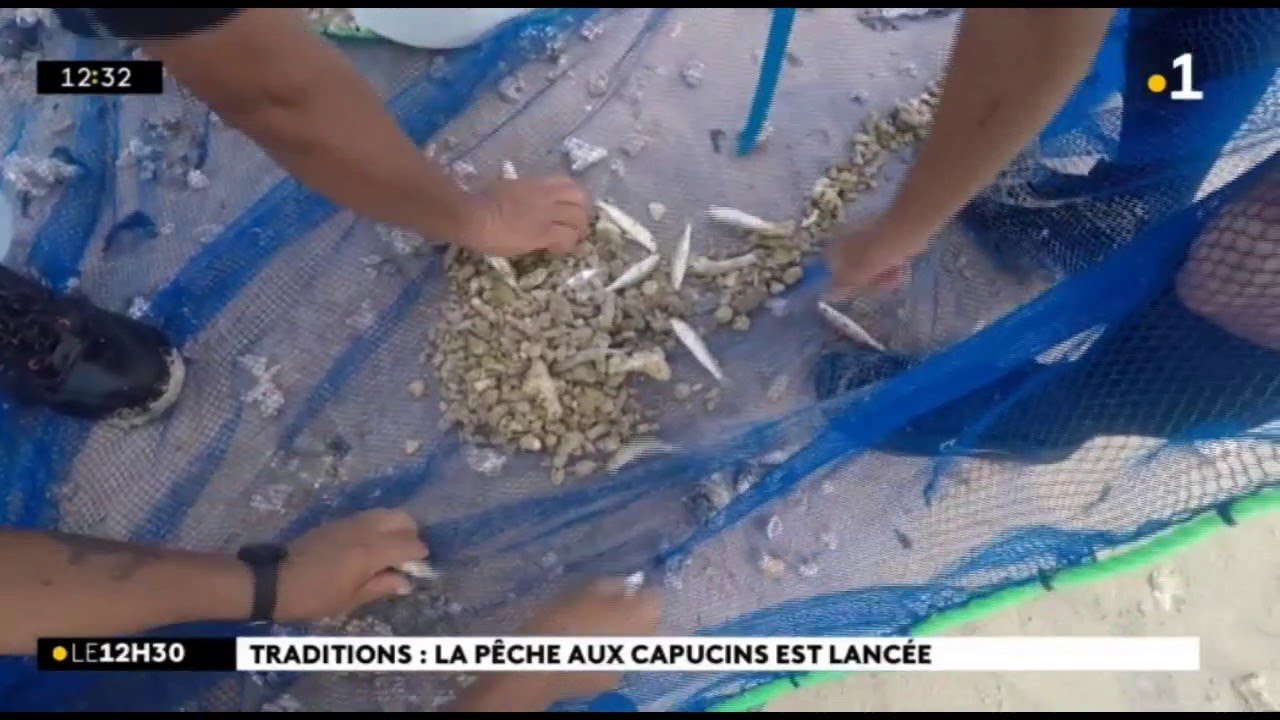 La pêche aux capucins dans le lagon de la Saline-les-Bains