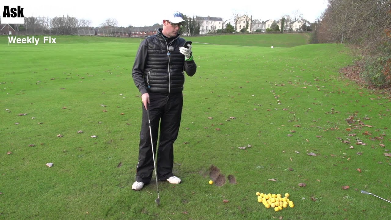 The Golf Swing Weekly Fix Winter Drills and Punch Shot