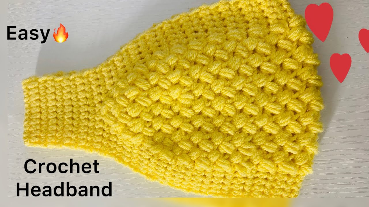 How to crochet 3 in 1 headband | easy for beginners | diy| handmade