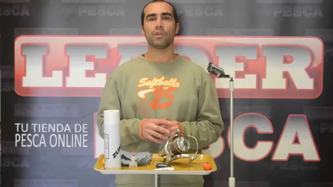 Mantenimiento básico del carrete (después de cada jornada). (LeaderPesca)