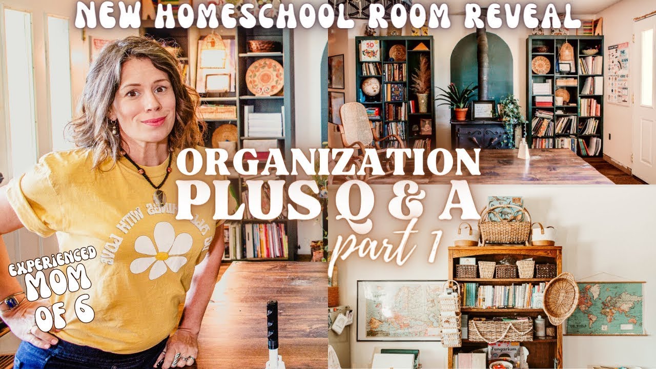 BACK TO HOMESCHOOL Homeschooling Multiple Grades | Homeschool Room Tour | Homeschool Organization