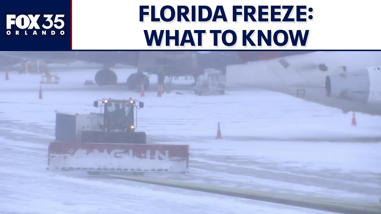 LIVE: Record low temperatures in the Sunshine State