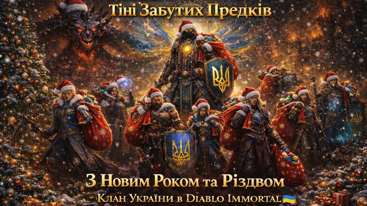 ★Тіні Забутих Предків★ vs Blood Rose ( LegionYS ) Різдвяна Битва Тіней. Diablo Immortal Shadow War.