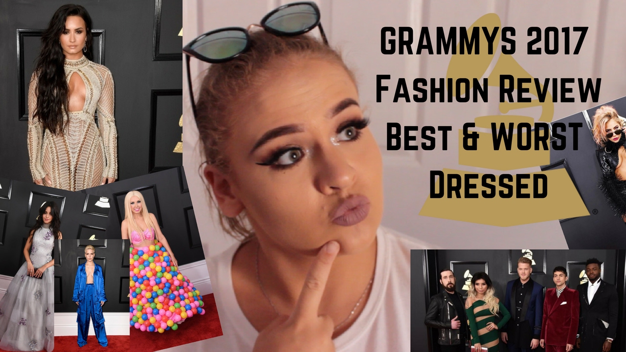 GRAMMYs 2017 Red Carpet Fashion Review // Elise Wheeler