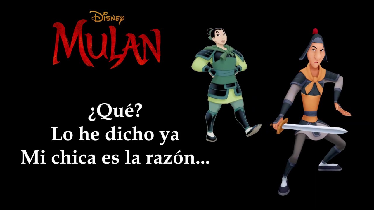 Mulán - Mi chica es la razón