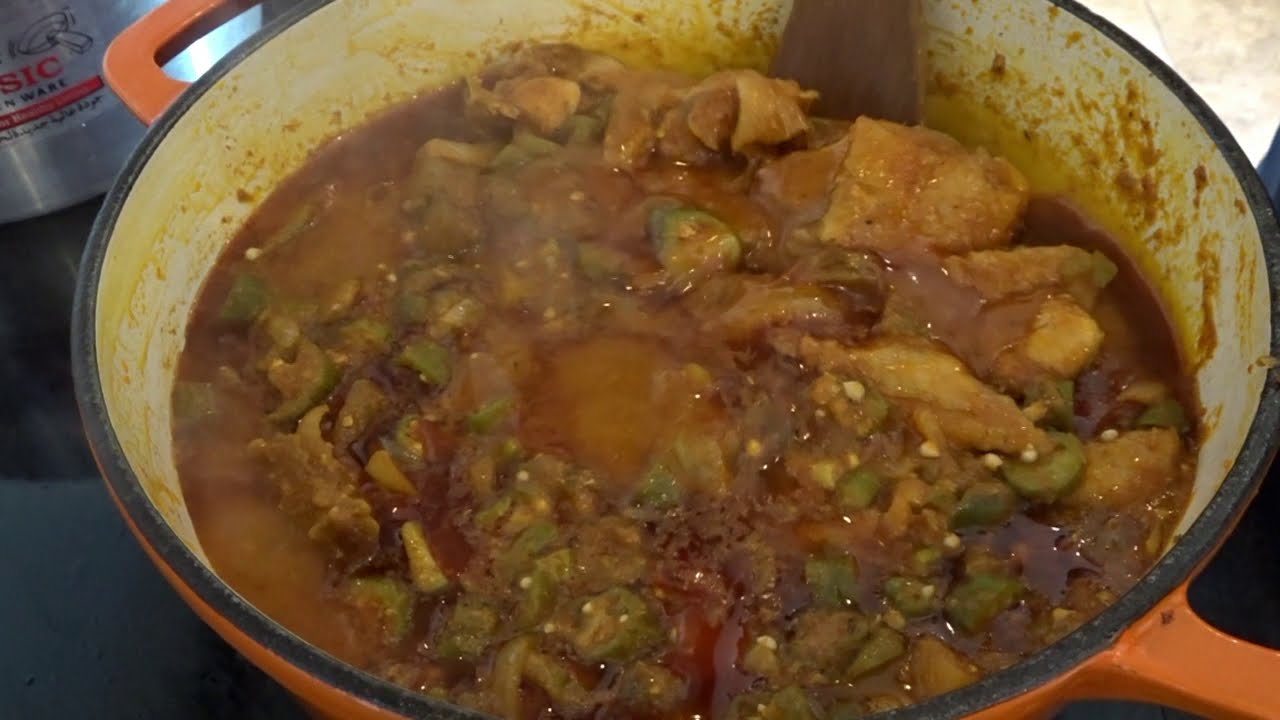 168.  THE MOST AMAZING CHICKEN OKRA STEW!