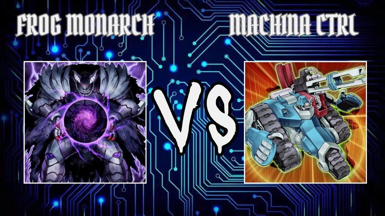 GokuTheStrongest(Frog Monarch) vs Yajirobe(Machina Control) | Yugioh Edison Format | Dueling Book
