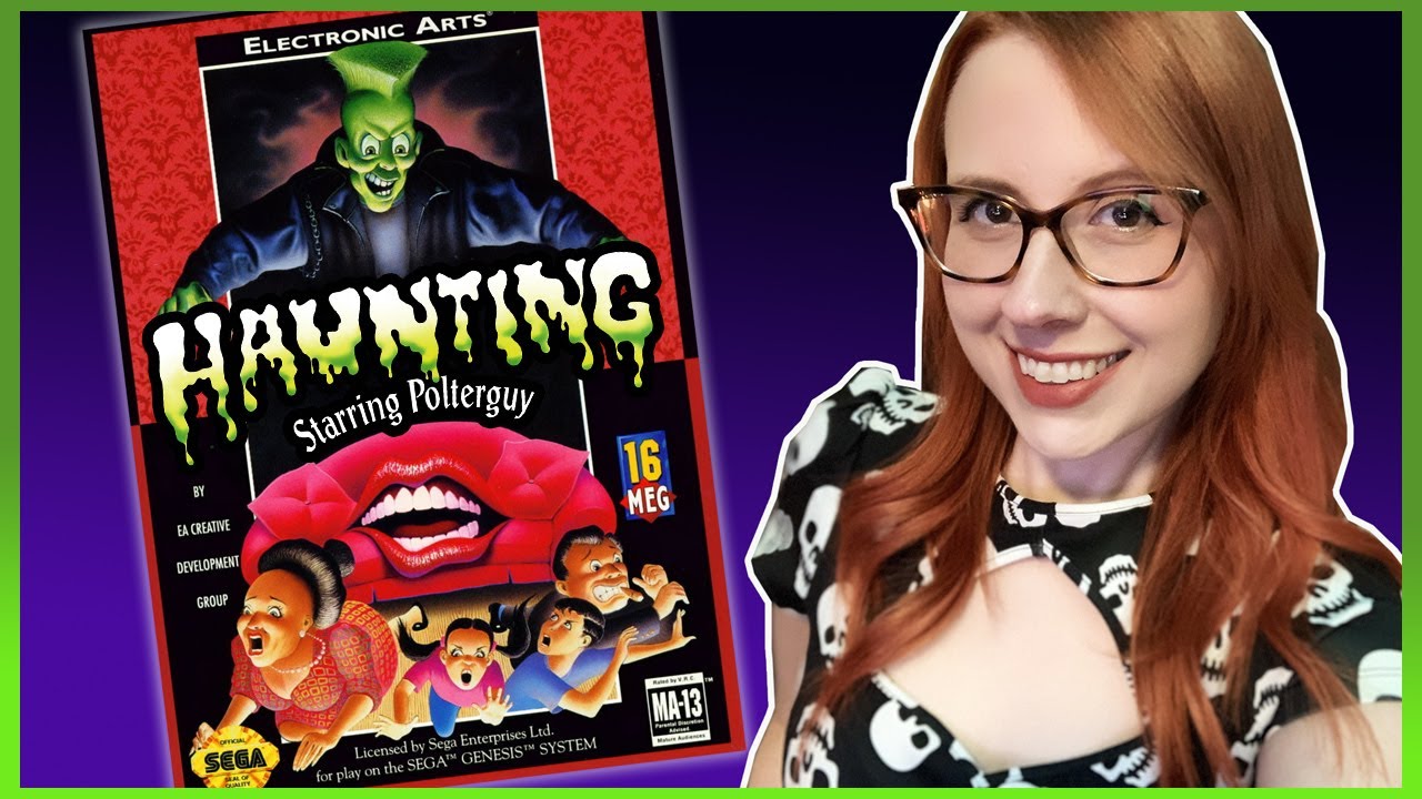 Haunting Starring Polterguy on SEGA Genesis! - Erin Plays