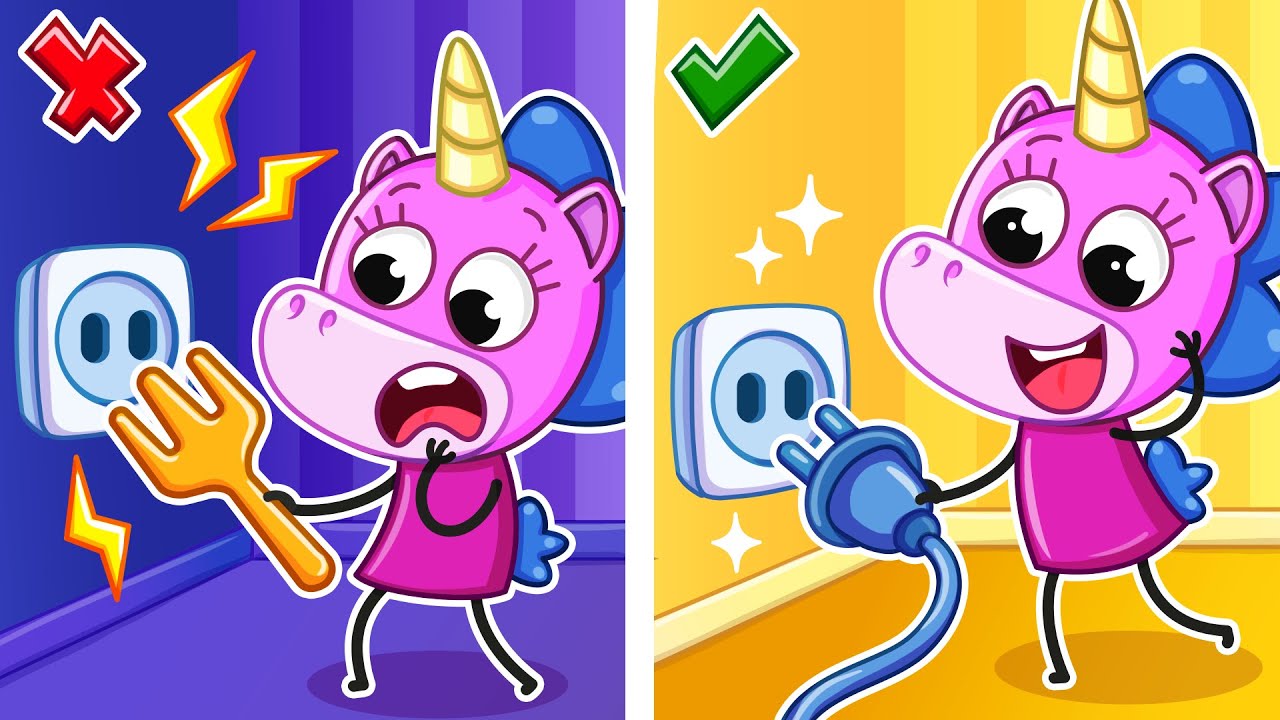 Be Careful with Electricity! | Educational Kids Cartoons⚡📖 | Teeny Mimi🦄