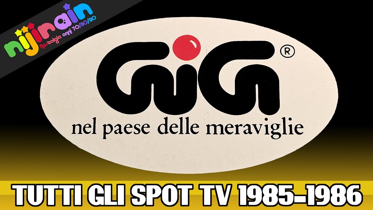 GIG giocattoli - tutti gli spot 1985/1986