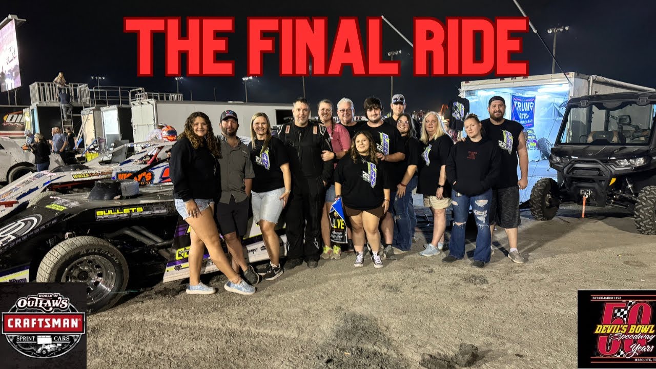 The Final race EVER at Devils Bowl Speedway in Mesquite, Tx
