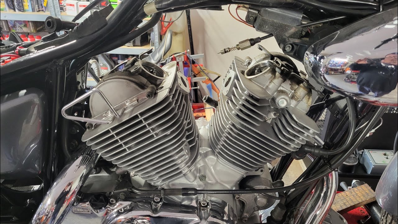 Yamaha Virago 535, problem z gaźnikami.