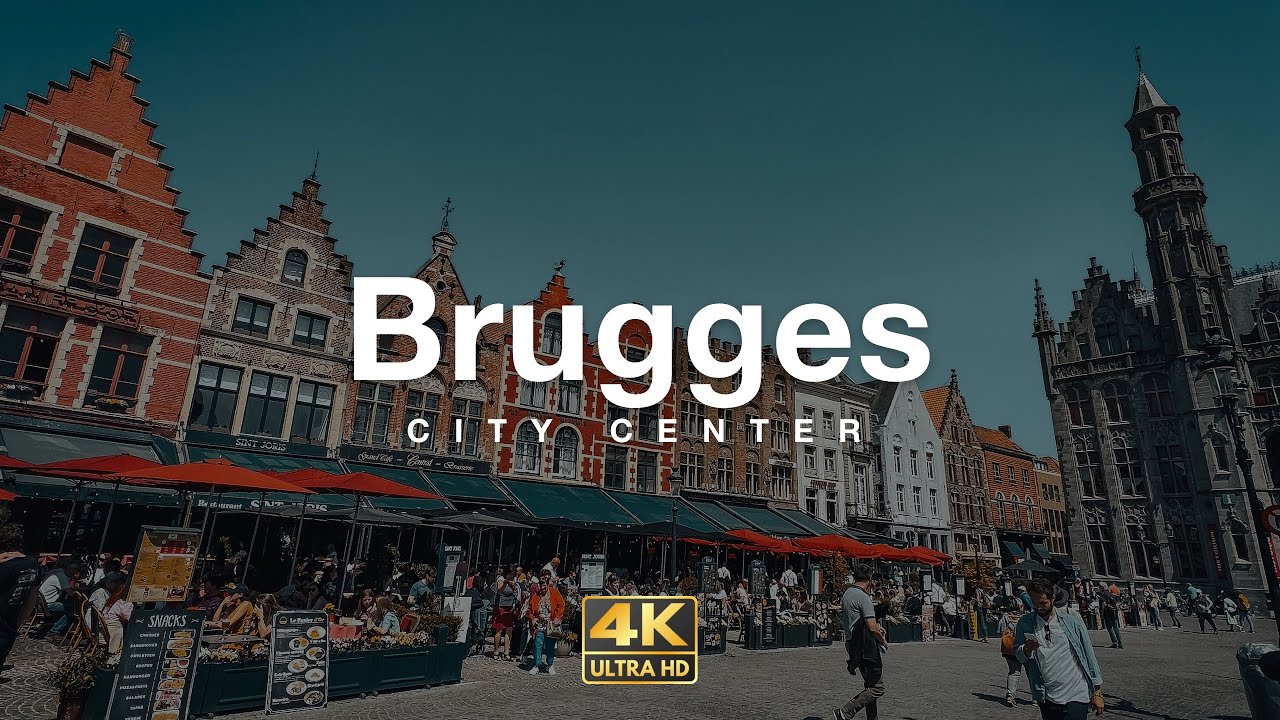 Brugges, Belgium 🇧🇪 / Walking Tour (4K UHD)