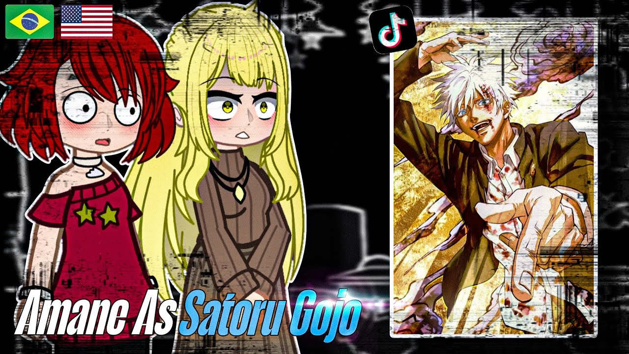 Otonari No Tenshi Reage Satoru Gojo As Amane (Jujutsu Kaisen) // Tiktok (🇧🇷/🇺🇲)