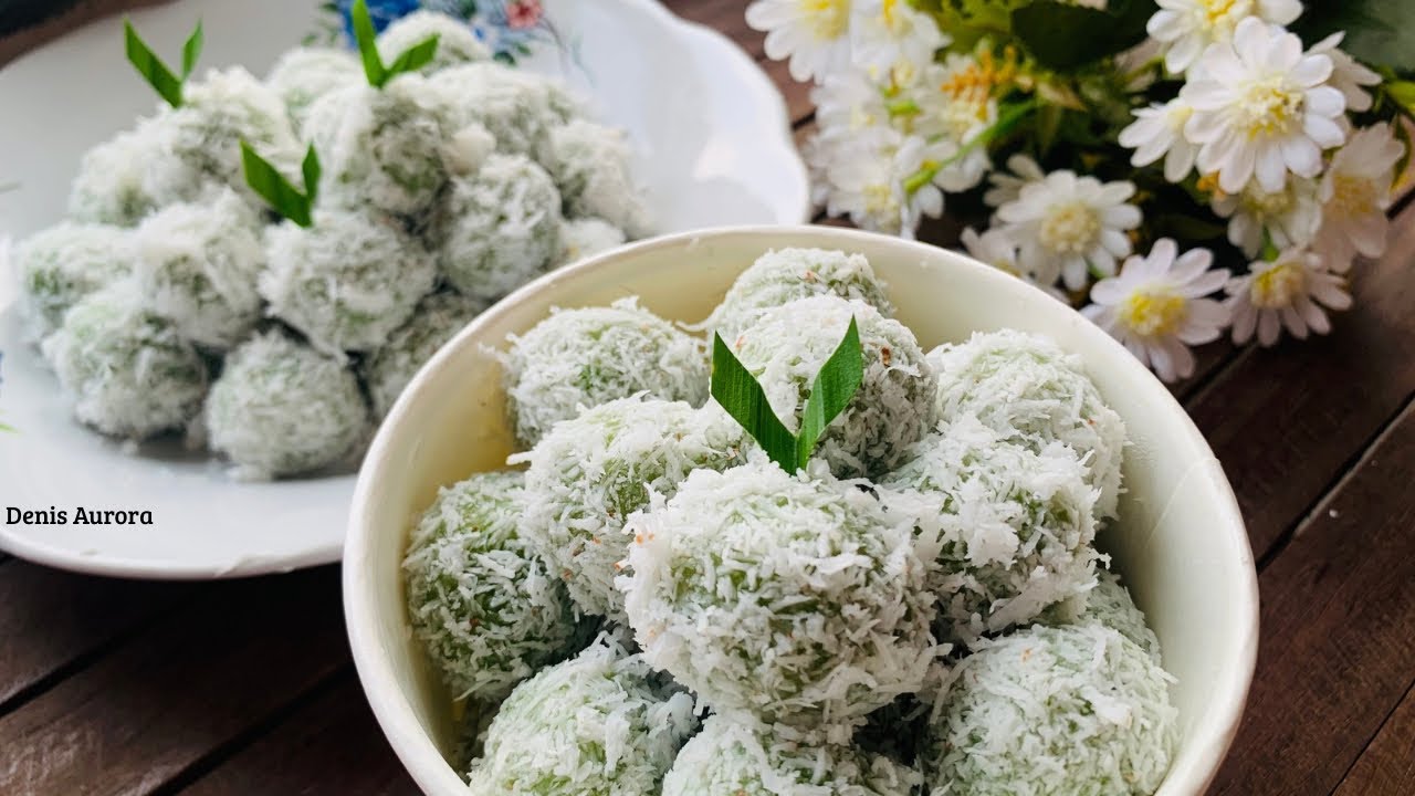 CUMA DIADUK2 RESEP KLEPON KETAN ENAK ANTI KERAS pemula wajib coba ! Resep DenisAurora