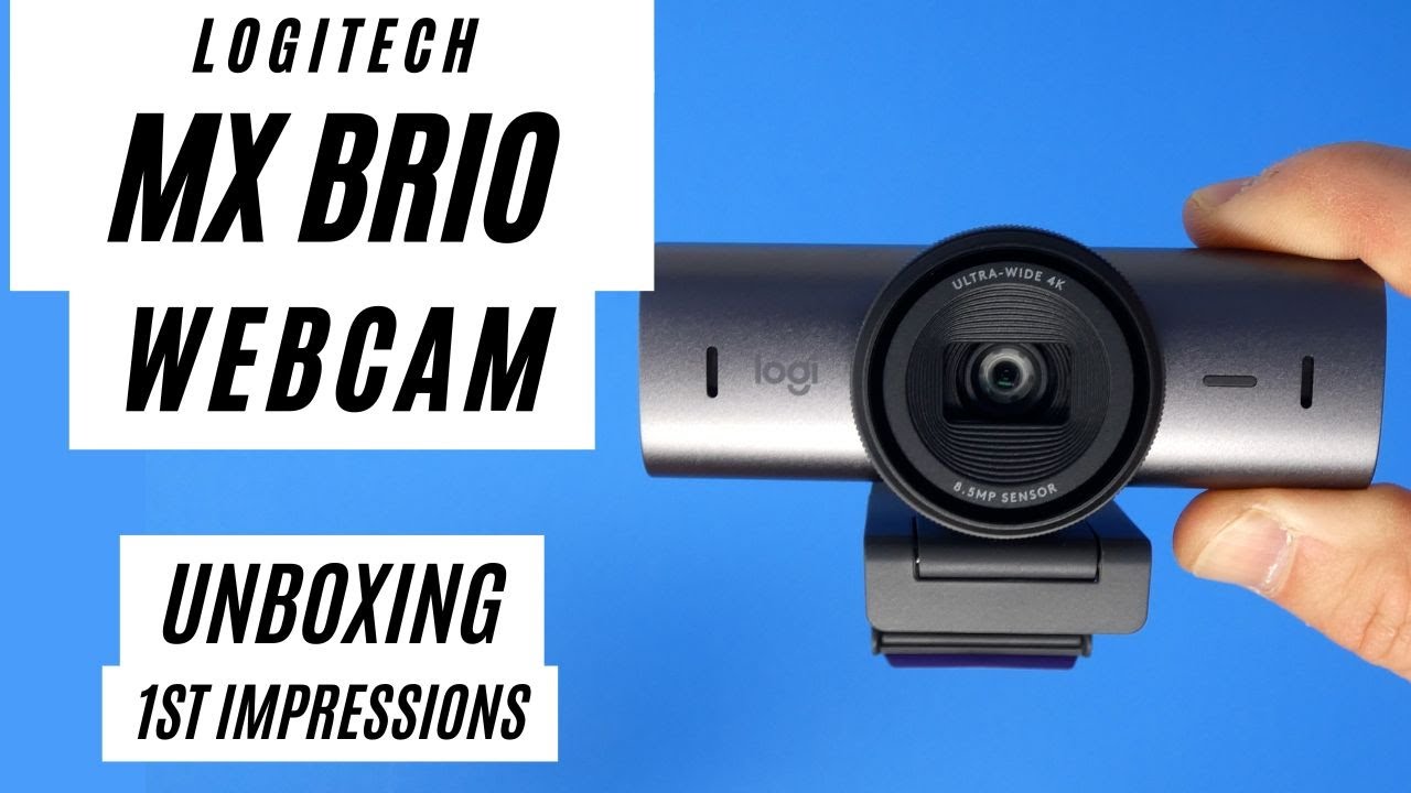 Веб-камера MX Brio 4K от Logitech: распаковка и первые впечатления