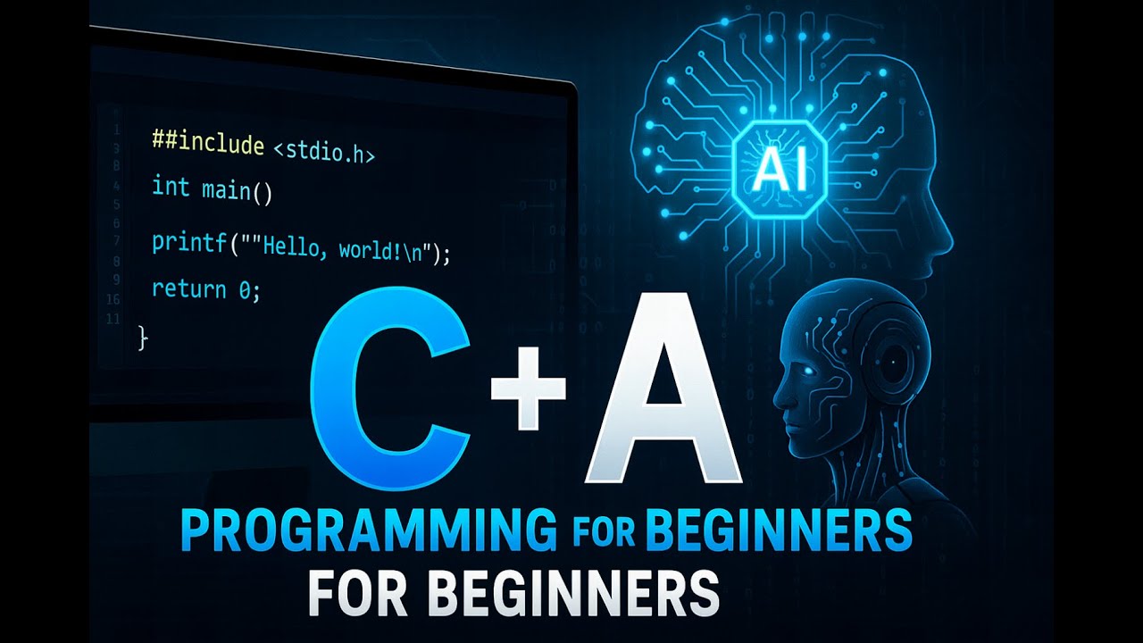 C Programing for Beginners with AI Applications | Complete Course