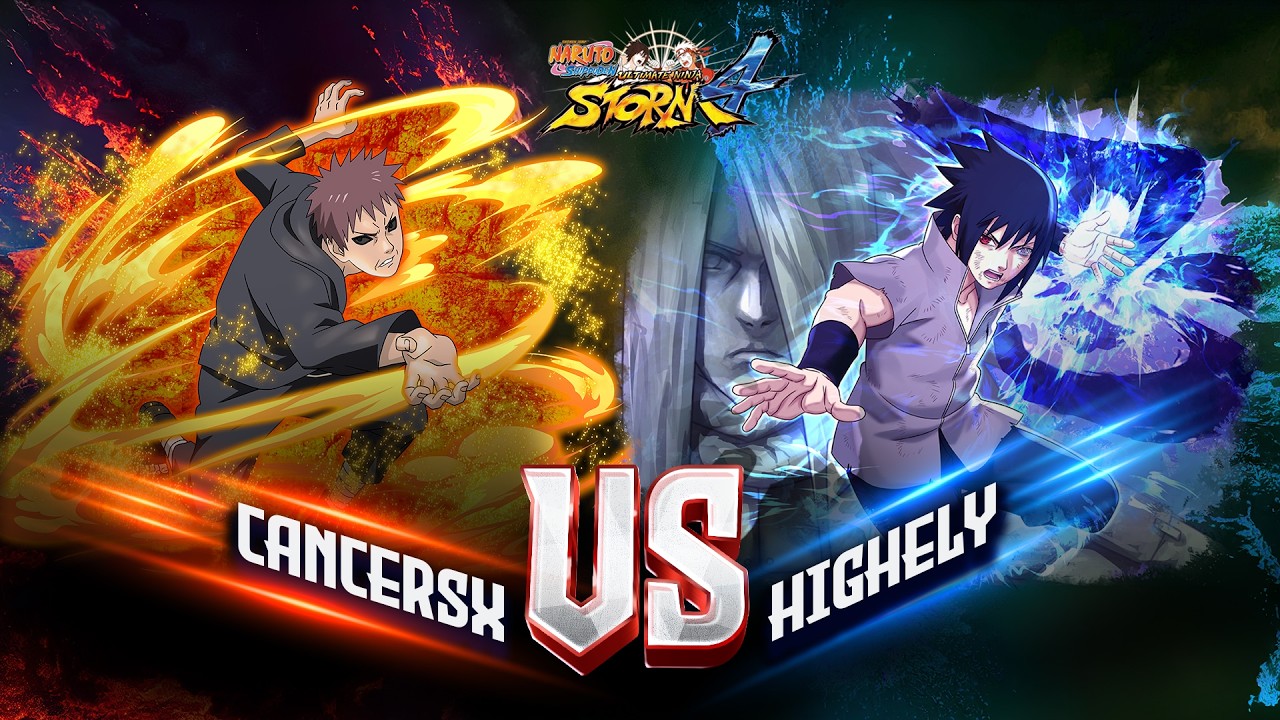 CANCERSX vs HIGHELY | $20 FT10 [Rules] | Naruto Storm 4