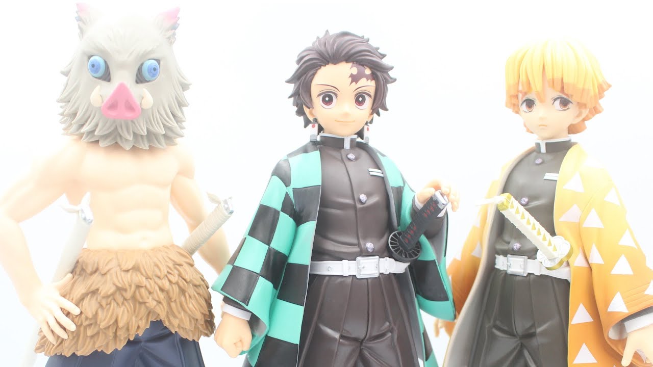 竈門炭治郎、我妻善逸、嘴平伊之助フィギュアの決定版!!!　grandista 鬼滅の刃 Definitive edition of Demon Slayer Tanjiro figure!!