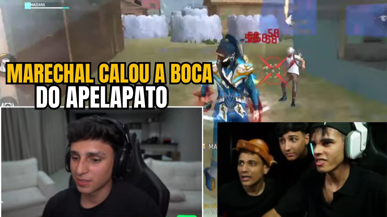 NOBRU REAGINDO: MARECHAL FOI NA CASA DO EL GATO PARA PROVAR QUE NÃO É XIT!!!