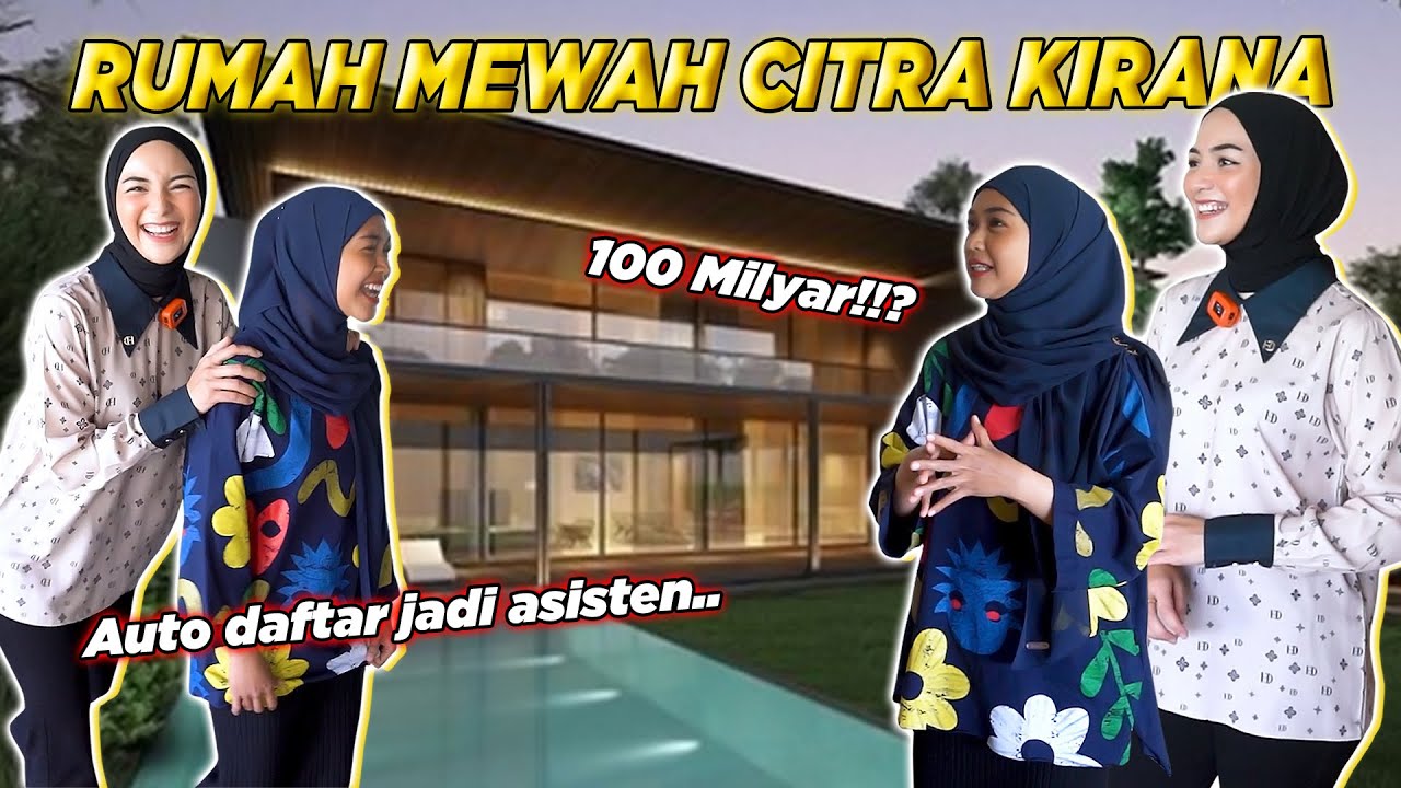 SYOK LIAT RUMAH BARU MEWAH CITRA KIRANA! Berasa Di BALI HARGA 100milyar..!!