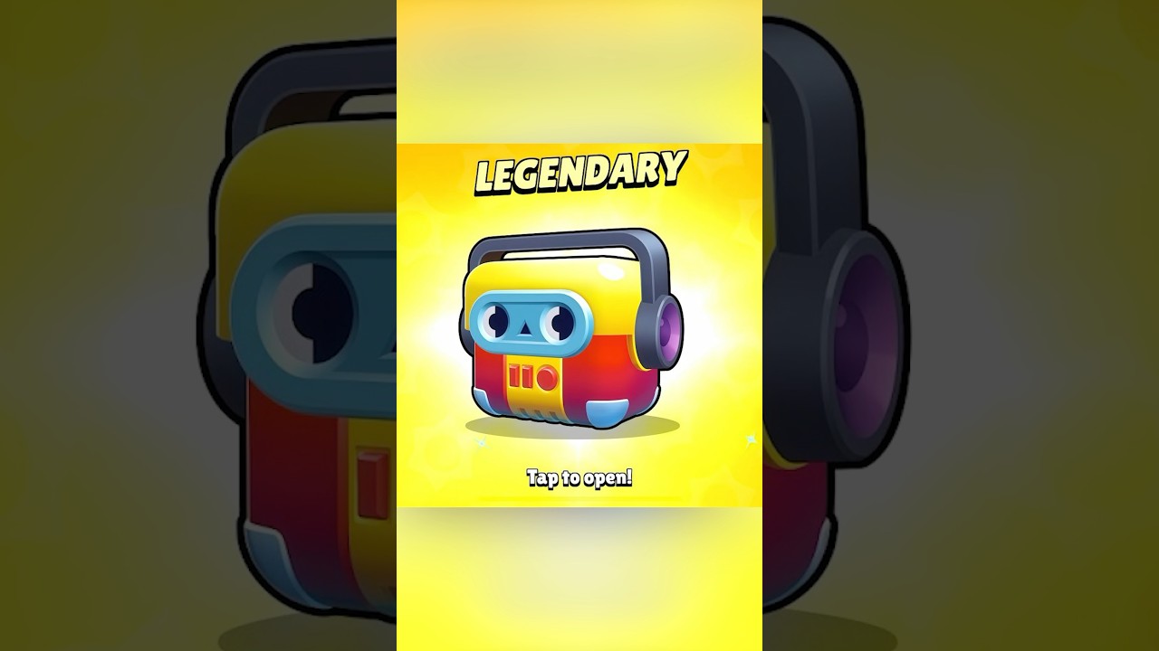 LEGENDARNE PUDEŁKO!!🔥🔥 #brawlstars
