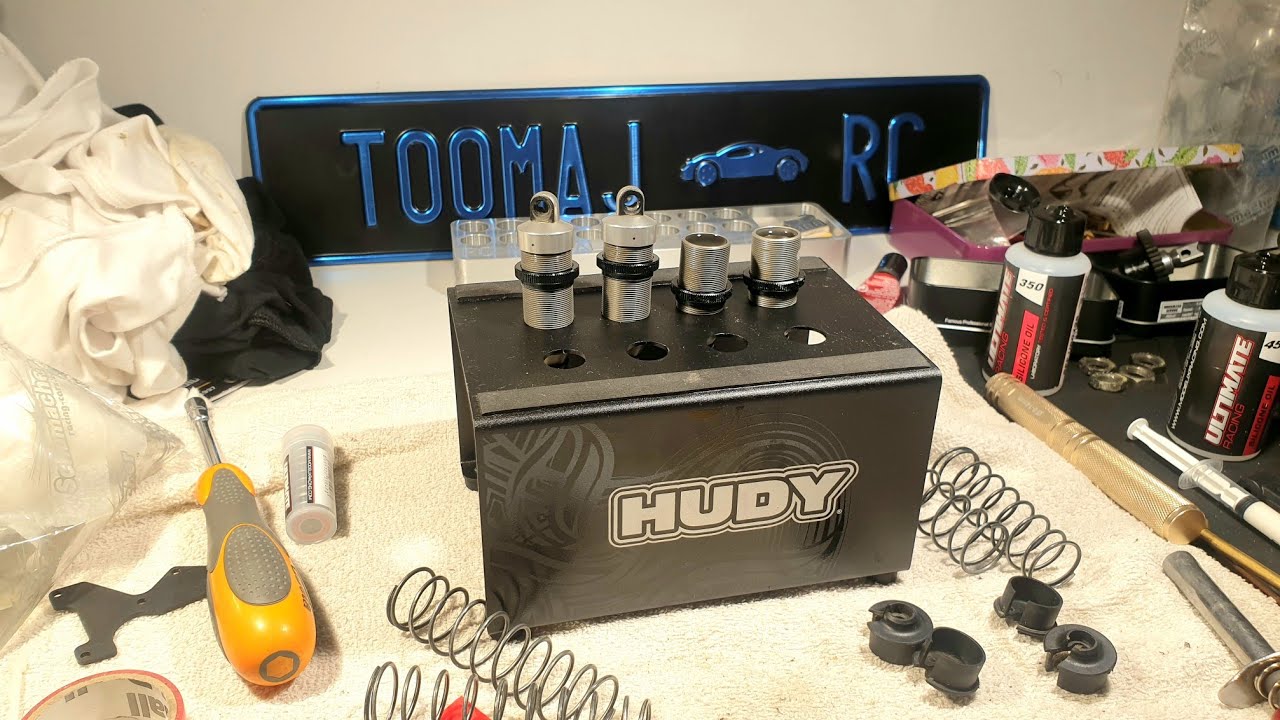 Zalewanie amortyzatorów w modelu RC | Mugen MBX8 | toomajRC
