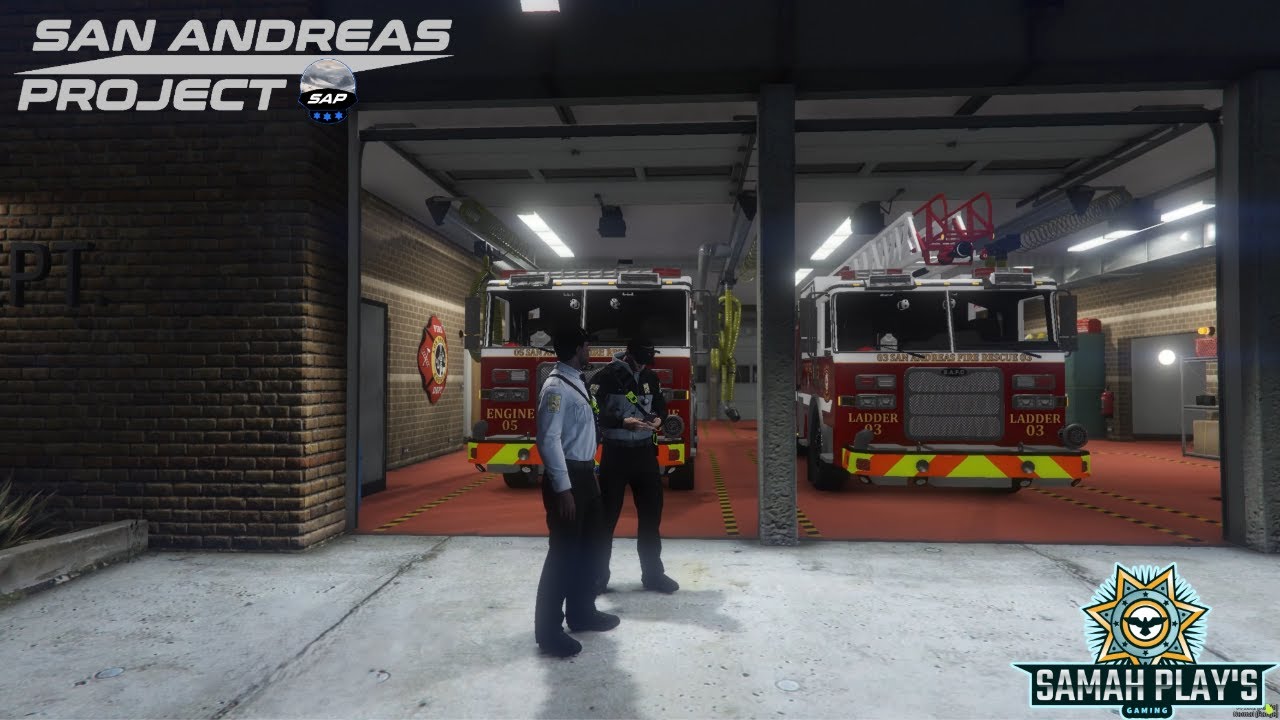 Chief and LT  |  First Patrol -  SAP#1 | GTA V RP #gta #fivem #firefighter