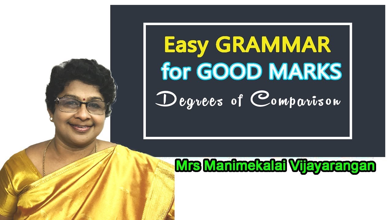 Easy Grammar for Good Marks || Degrees of Comparison