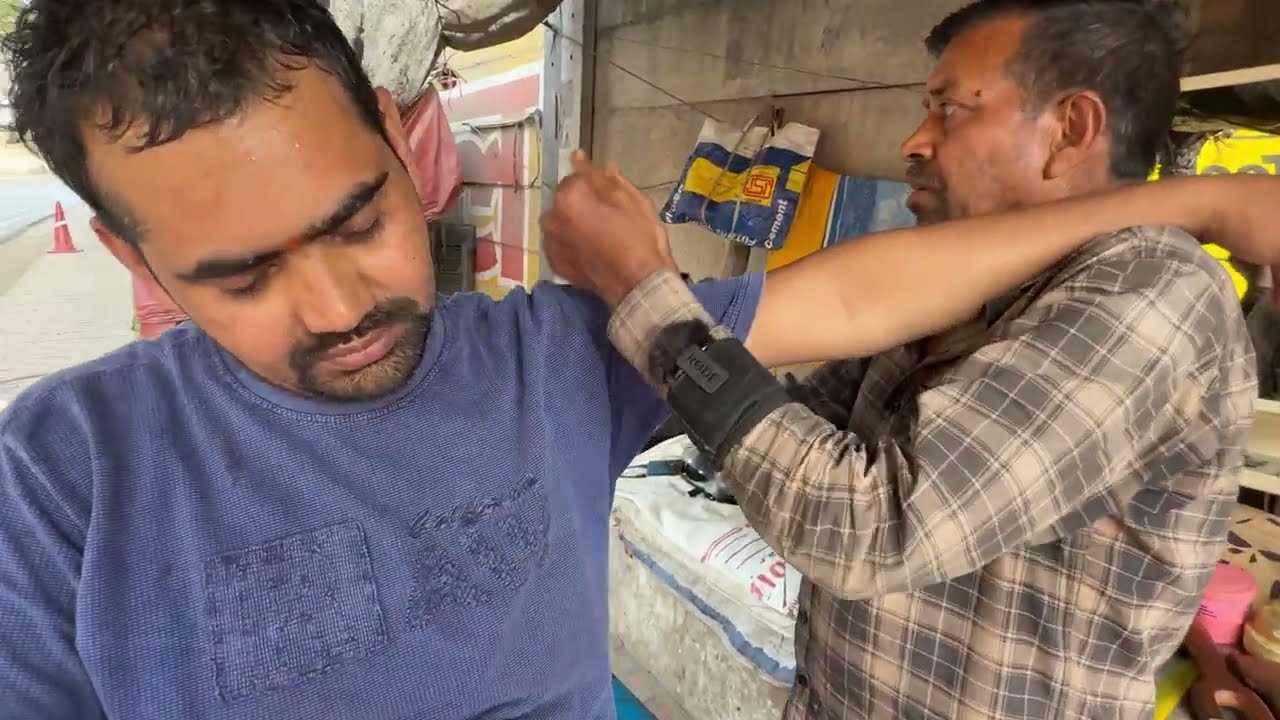 ASMR Cosmic Head Massage💆‍♂️ by Pradeep barber | 99% Fall Asleep 😴 | Deep Sleep ASMR