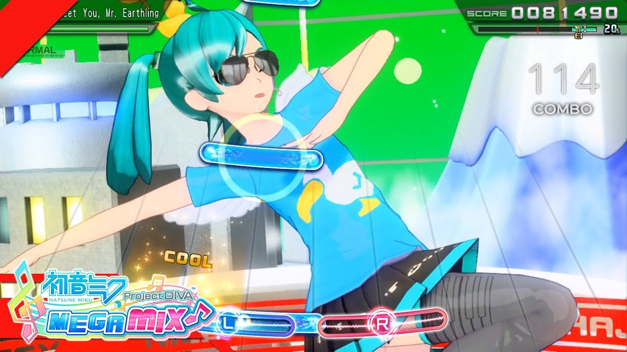 Hatsune Miku: Project DIVA Mega Mix - 85 Minute Playthrough [Switch]