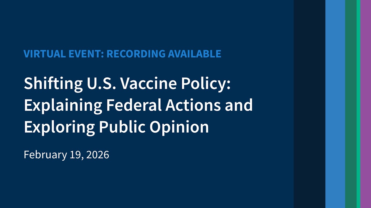 Shifting U.S. Vaccine Policy: Explaining Federal Actions and Exploring Public Opinion