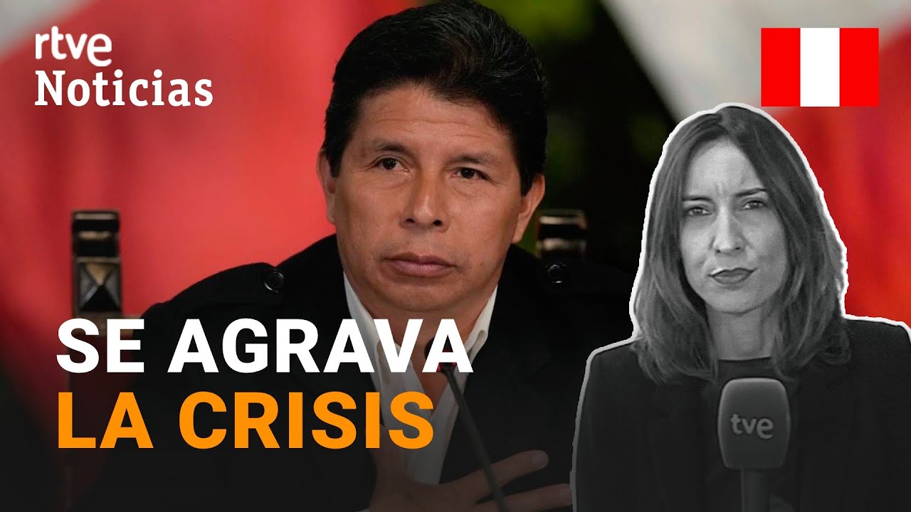 PERÚ: PEDRO CASTILLO DETENIDO entre acusaciones de GOLPE de ESTADO I RTVE Noticias