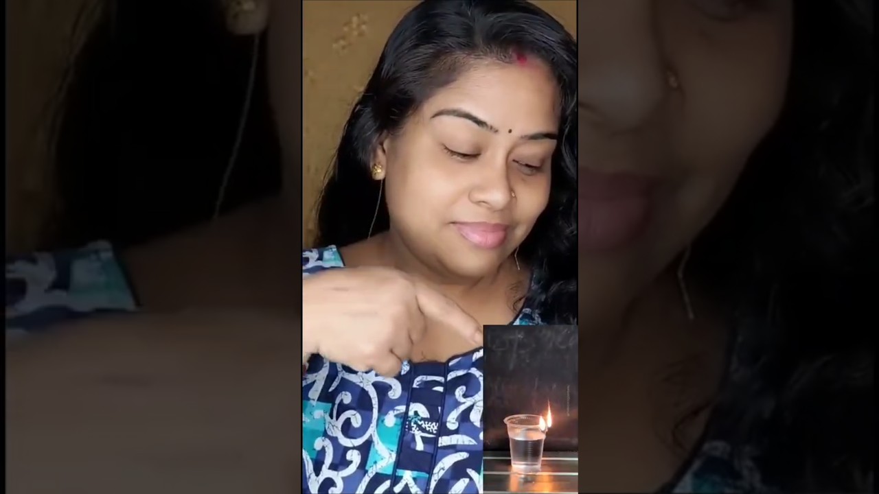 science experiments tutorial🥛🕯💯🔥।। 